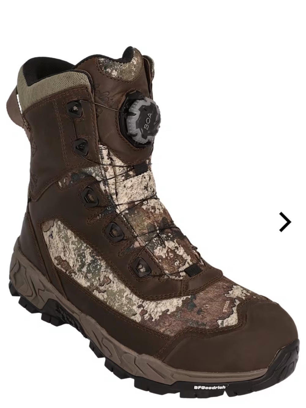 Cabela's Brown and Tan Camouflage BOA Hunting Boot